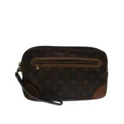 Louis Vuitton Vintage Pre-owned Belagd canvas louis-vuitton-vskor Brow...