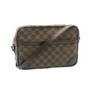 Louis Vuitton Vintage Pre-owned Canvas louis-vuitton-vskor Brown, Dam