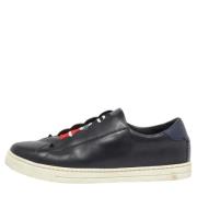 Fendi Vintage Pre-owned Laeder sneakers Black, Dam