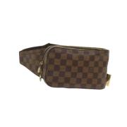 Louis Vuitton Vintage Pre-owned Canvas louis-vuitton-vskor Brown, Dam