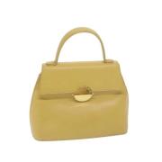 Givenchy Pre-owned Pre-owned Laeder handvskor Yellow, Dam