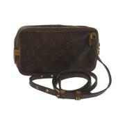 Louis Vuitton Vintage Pre-owned Canvas louis-vuitton-vskor Brown, Dam