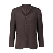 Boglioli Klassisk Blazer med Reverskrage Brown, Herr