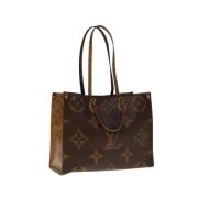 Louis Vuitton Vintage Pre-owned Canvas louis-vuitton-vskor Brown, Dam