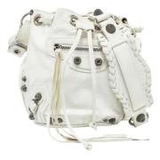 Balenciaga Vintage Pre-owned Laeder balenciaga-vskor White, Dam