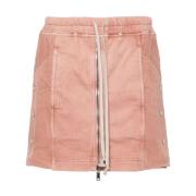 Rick Owens Rosa kjolar med elastisk midja Pink, Dam