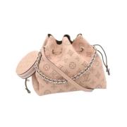 Louis Vuitton Vintage Pre-owned Canvas handvskor Pink, Dam