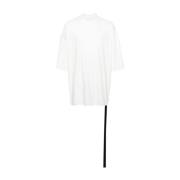 Rick Owens Casual T-Shirt Rn11 White, Herr