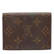 Louis Vuitton Vintage Pre-owned Belagd canvas plnbcker Brown, Dam