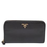 Prada Vintage Pre-owned Laeder plnbcker Black, Dam