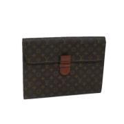 Louis Vuitton Vintage Pre-owned Canvas louis-vuitton-vskor Brown, Dam