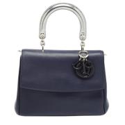 Dior Vintage Pre-owned Laeder handvskor Blue, Dam