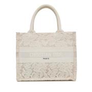 Dior Vintage Pre-owned Canvas dior-vskor White, Dam