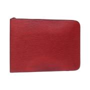 Louis Vuitton Vintage Pre-owned Laeder louis-vuitton-vskor Red, Dam