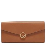 Fendi Vintage Pre-owned Laeder plnbcker Brown, Dam