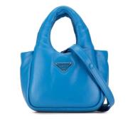 Prada Vintage Pre-owned Laeder prada-vskor Blue, Dam