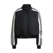 Adidas Vintage Bomberjacka Black, Dam