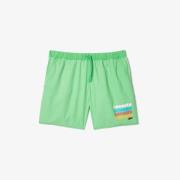 Lacoste Strandklara Swim Shorts för Män Green, Herr