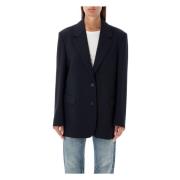 Golden Goose Oversized Blazer Poplar Night Black, Dam