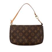 Louis Vuitton Vintage Pre-owned Canvas kuvertvskor Brown, Dam