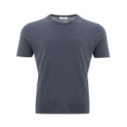 Gran Sasso Elegant Grå Bomull T-shirt Gray, Herr