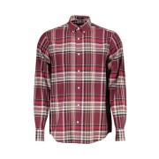 Gant Elegant Rosa Button-Down Skjorta Multicolor, Herr