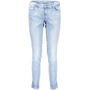 Guess Chic Skinny Mid-Rise Blå Jeans Blue, Dam