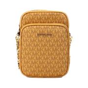 Michael Kors Jet Set Cider Kedja Crossbody Väska Brown, Herr