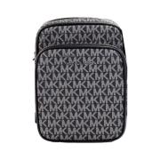 Michael Kors Jet Set Travel Chain Crossbody Väska Black, Herr