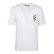 Moschino Casual Bomull T-shirt White, Herr