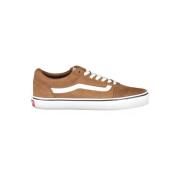 Vans Brun Polyester Sneaker med Kontrastdetaljer Brown, Herr