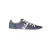 Napapijri Polyester Sneaker med Kontrastdetaljer Blue, Herr