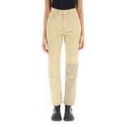 Ganni Bruna Jeans & Byxor Brown, Dam