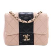 Chanel Vintage Pre-owned Laeder crossbodyvskor Pink, Dam