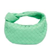 Bottega Veneta Vintage Pre-owned Laeder handvskor Green, Dam