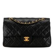 Chanel Vintage Pre-owned Laeder axelremsvskor Black, Dam