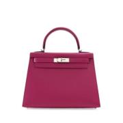 Hermès Vintage Pre-owned Laeder handvskor Purple, Dam