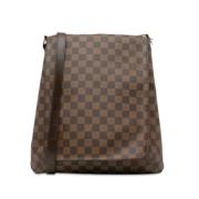 Louis Vuitton Vintage Pre-owned Canvas crossbodyvskor Brown, Dam