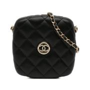 Chanel Vintage Pre-owned Laeder handvskor Black, Dam