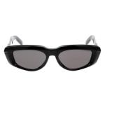 Dior Stiliga solglasögon med 145mm skallängd Black, Dam