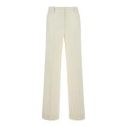 P.a.r.o.s.h. Vita Byxor Pantalone White, Dam