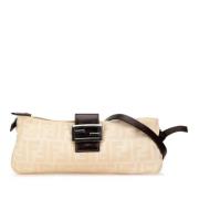 Fendi Vintage Pre-owned Canvas fendi-vskor Beige, Dam