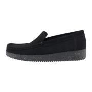 Nature Footwear Svart Mocka Loafer 1021-028-002 Black, Dam