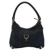 Gucci Vintage Pre-owned Canvas handvskor Black, Dam