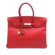 Hermès Vintage Pre-owned Laeder handvskor Red, Dam