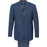 Canali Klassiskt Ullkostym Blue, Herr