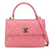 Chanel Vintage Pre-owned Laeder handvskor Pink, Dam