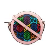 Gucci Vintage Pre-owned Tyg crossbodyvskor Multicolor, Dam