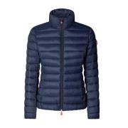 Save The Duck Navy Blue Carly Lättviktsjacka Blue, Dam