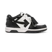 Off White Vita Avslappnade Skor Black, Herr